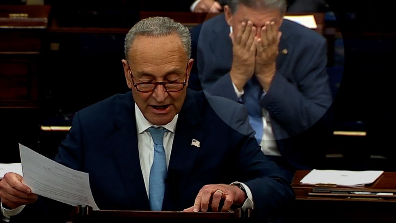 Manchin Schumer floor speech reaction vpx