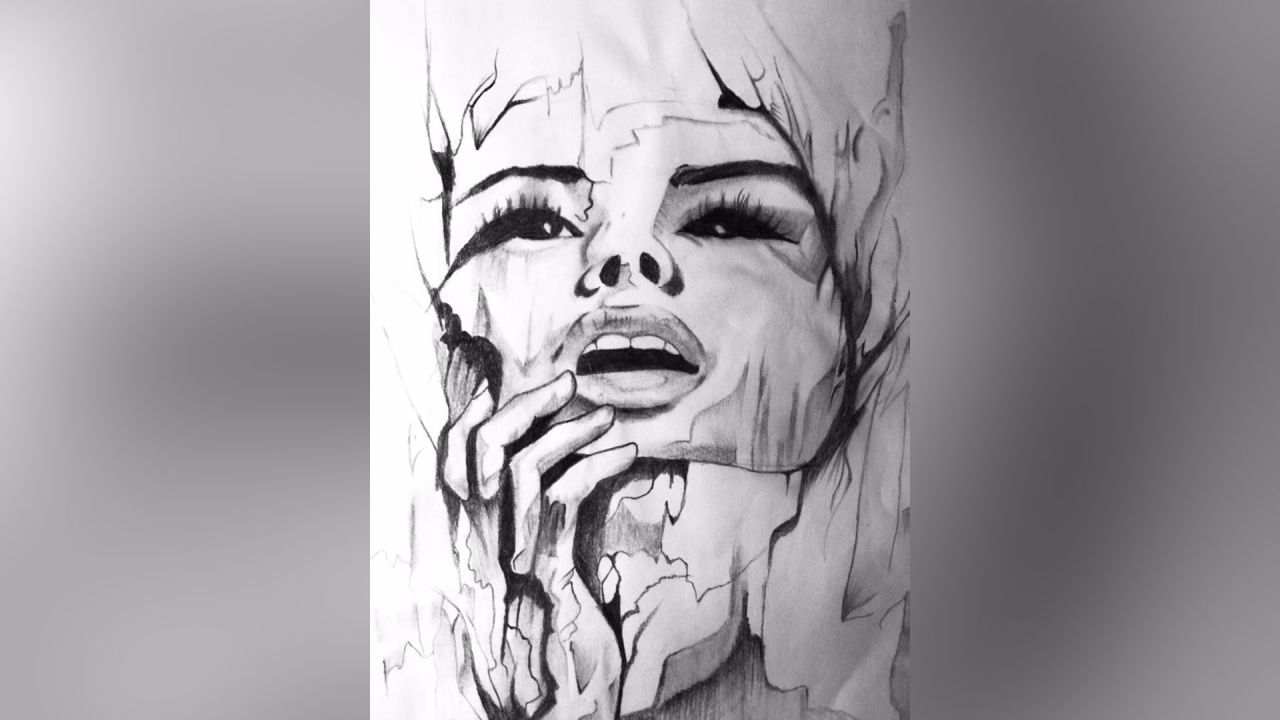 Art student says she is afraid to showcase her drawings of uncovered female faces under Taliban rule.
