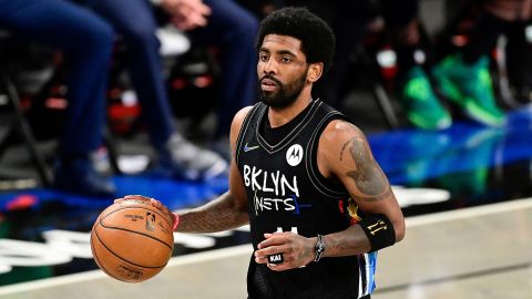 Kyrie Irving has refused to disclose his vaccination status, saying he "would like to keep all that private."