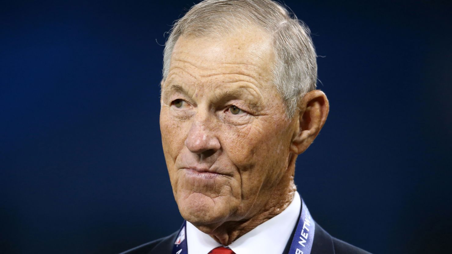 Former pitcher Jim Kaat, seen here in 2016, apologized on-air Friday for using a term that referenced slavery
