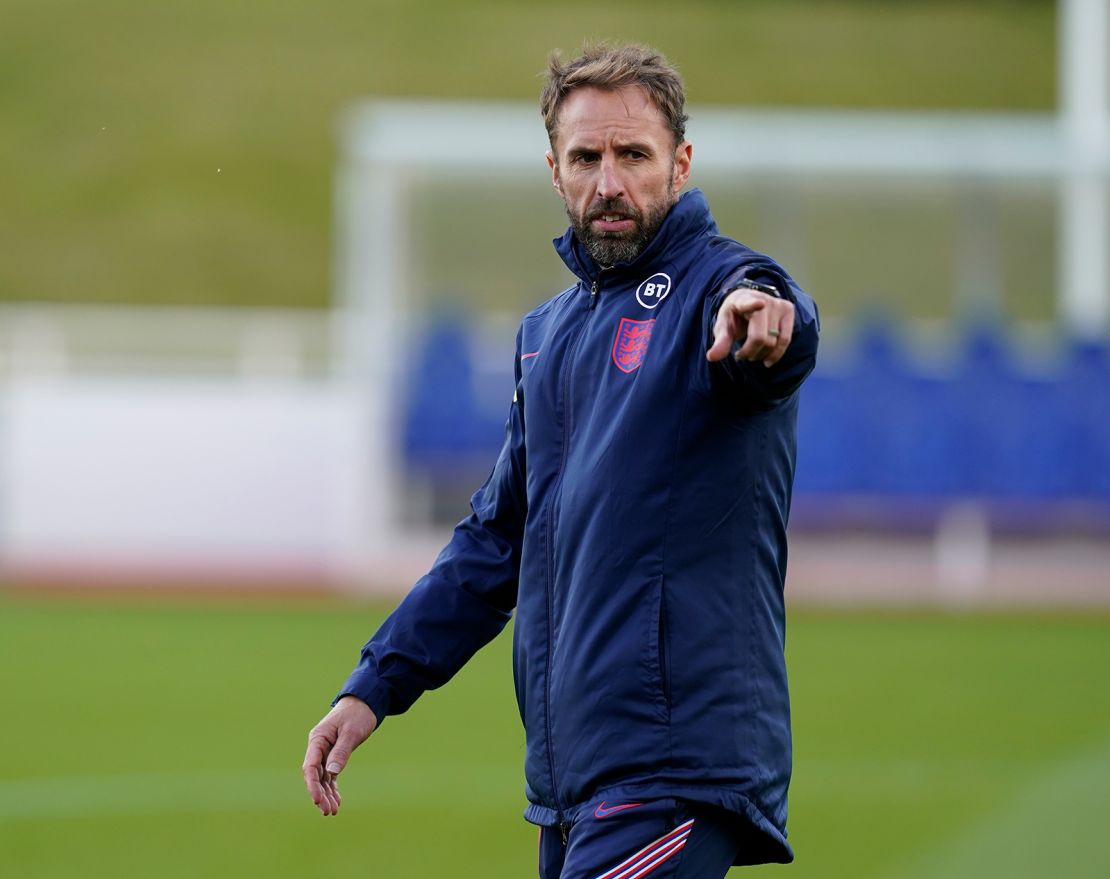 "As I've said all along, I don't see a better way of getting through the pandemic than a vaccination program," England coach Gareth Southgate said ahead of the World Cup qualifier against Andorra.