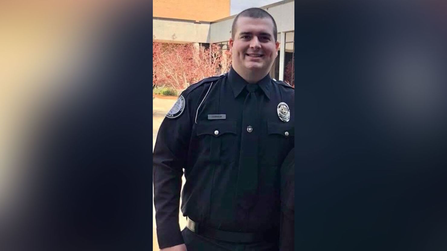 Officer Dylan Harrison was killed during his first shift with the Alamo Police Department early Saturday, October 9, 2021, according to the Georgia Bureau of Investigation. 