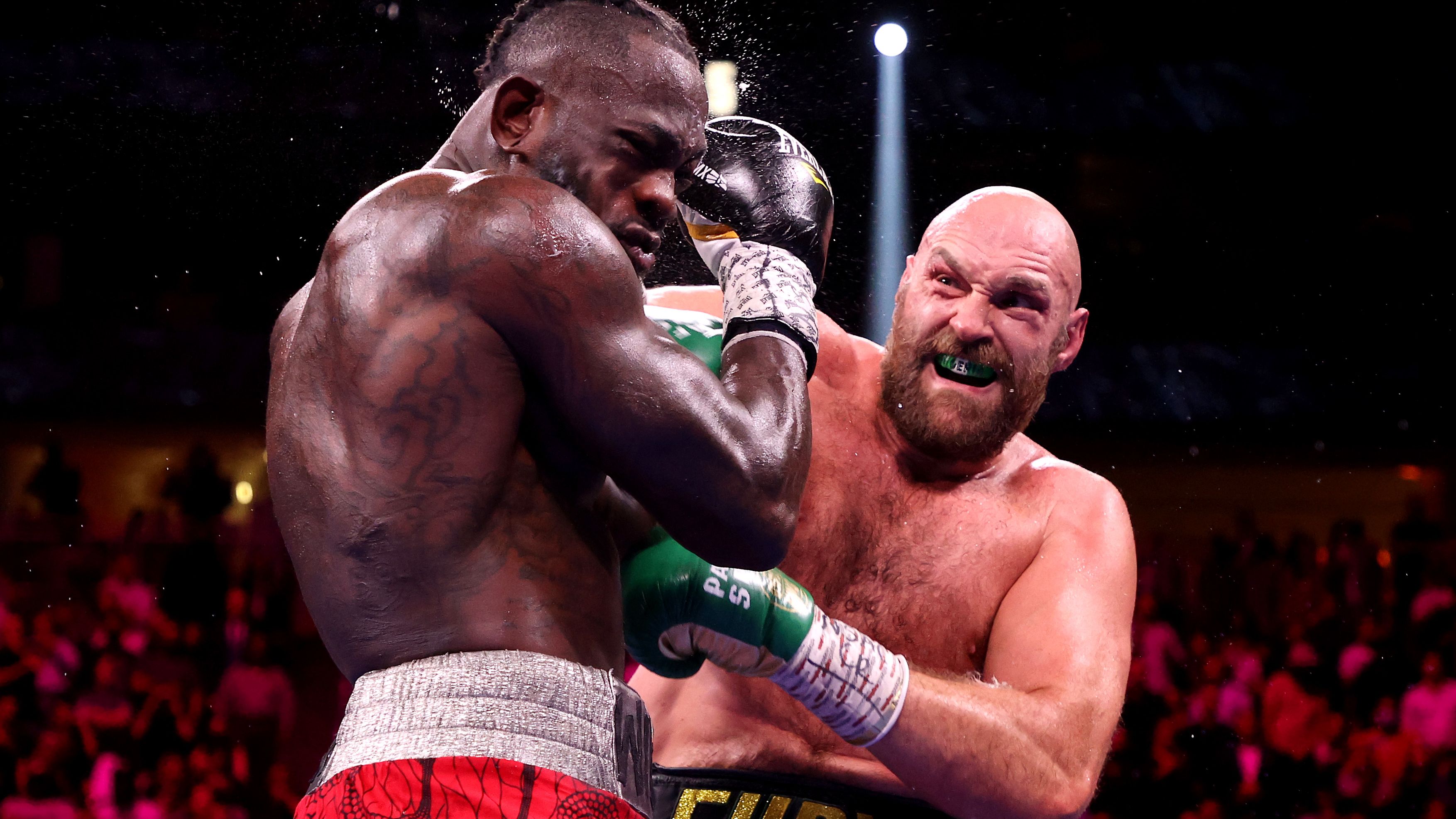 "We fought like two warriors in there," said Tyson Fury of Saturday's fight after knocking out Deontay Wilder.