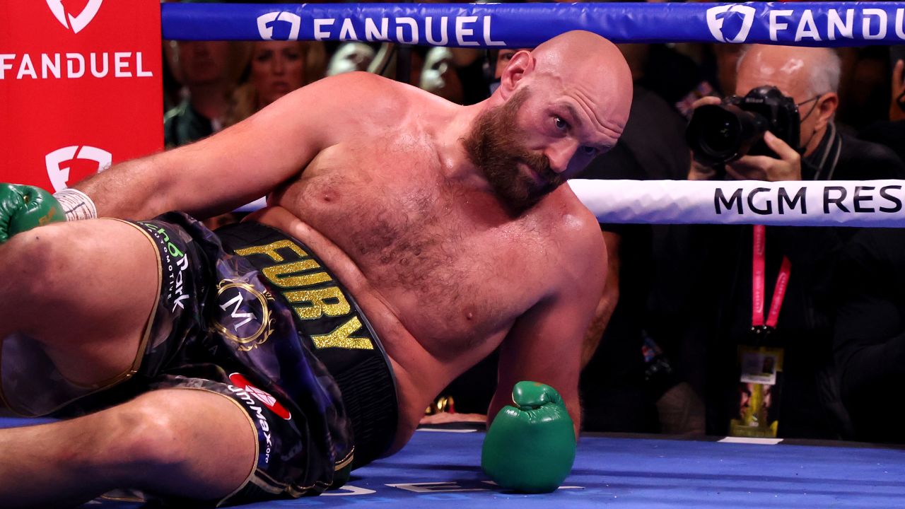 Fury was put on the canvas by Wilder in the fourth round.