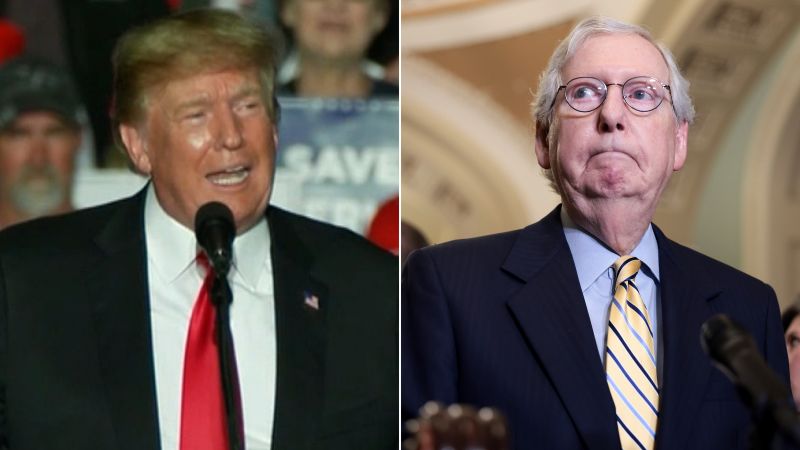 McConnell Invokes Wife’s Name In Response To Trump’s Recent ...