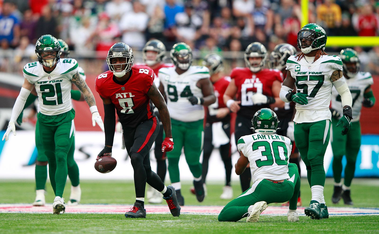 Falcons 27 Jets 20: London Letdown - Gang Green Nation