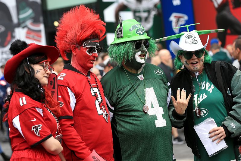 Atlanta Falcons vs. New York Jets: Myriad colors, a makeshift