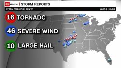 storm reports weekend severe weather outbreak