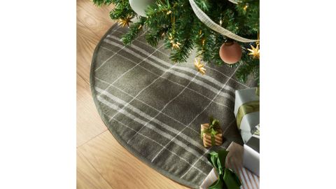 Threshold Designed With Studio McGee Green Plaid Tree Skirt