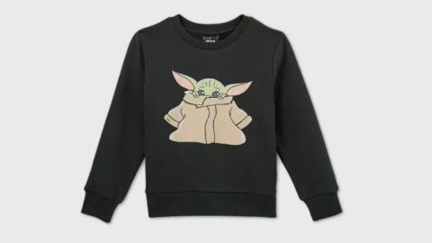 Baby Yoda Toddler Boys' Fleece Pullover