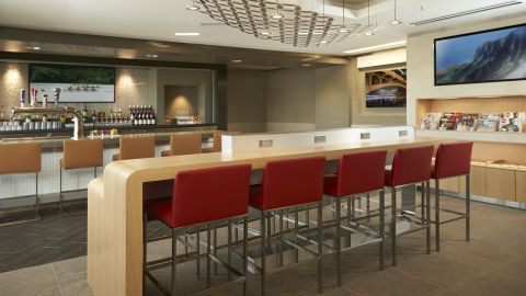 An American Airlines Admirals Club.