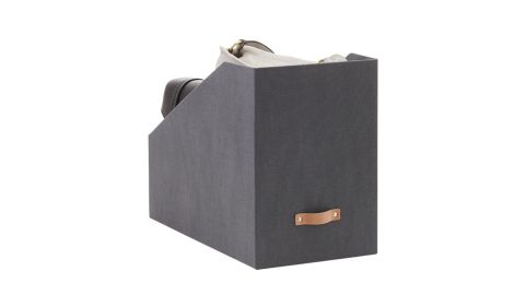 Avera Charcoal Purse Storage Bins