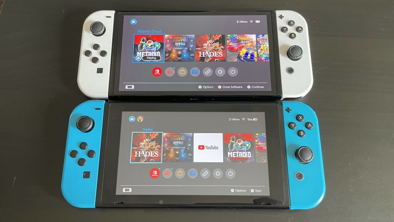 New nintendo on sale switch difference