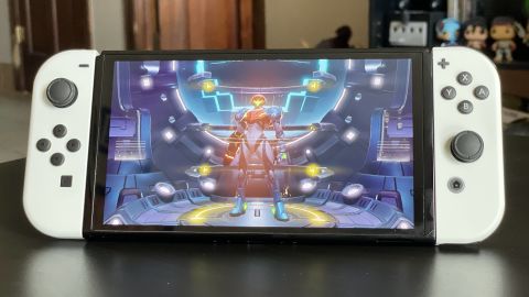 underscored nintendo switch oled review metroid
