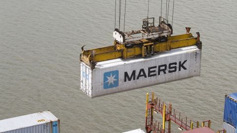 Maersk container FILE RESTRICTED