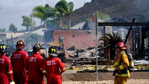 Multiple homes were damaged by the flames from the crash of the Cessna aircraft.