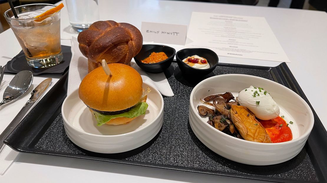 A terrific meal — especially in an airport