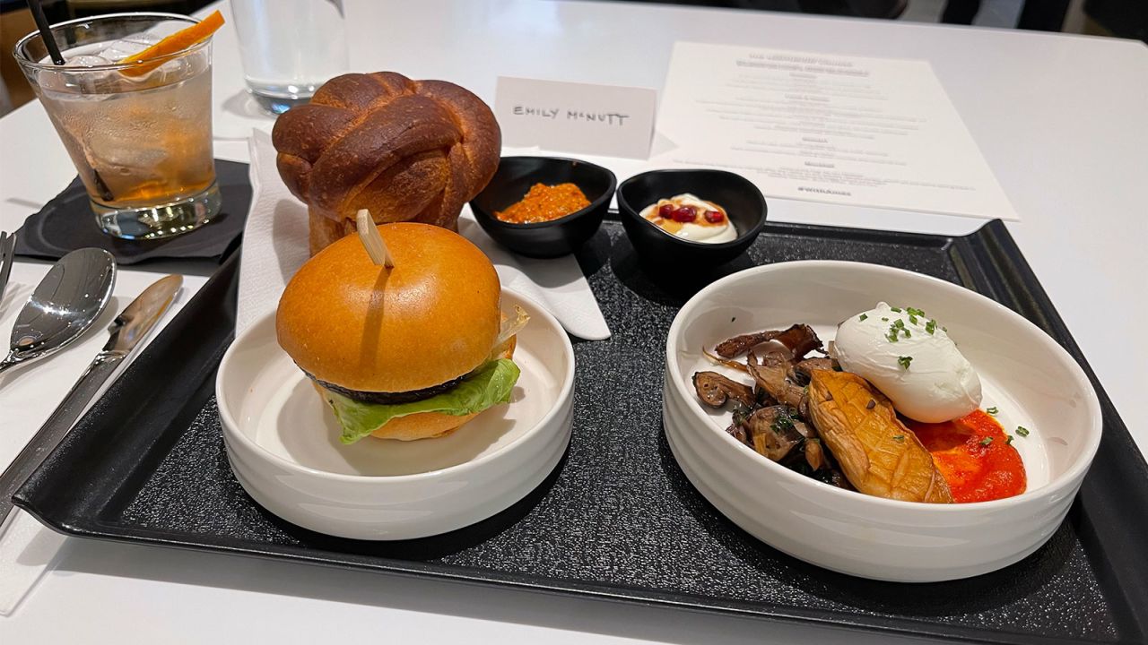 A terrific meal — especially in an airport