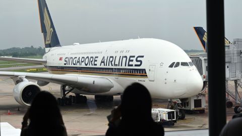 Singapore Airlines has 12 A380s in its fleet.