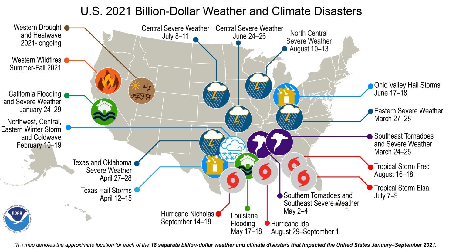 weather billion dollar disasters