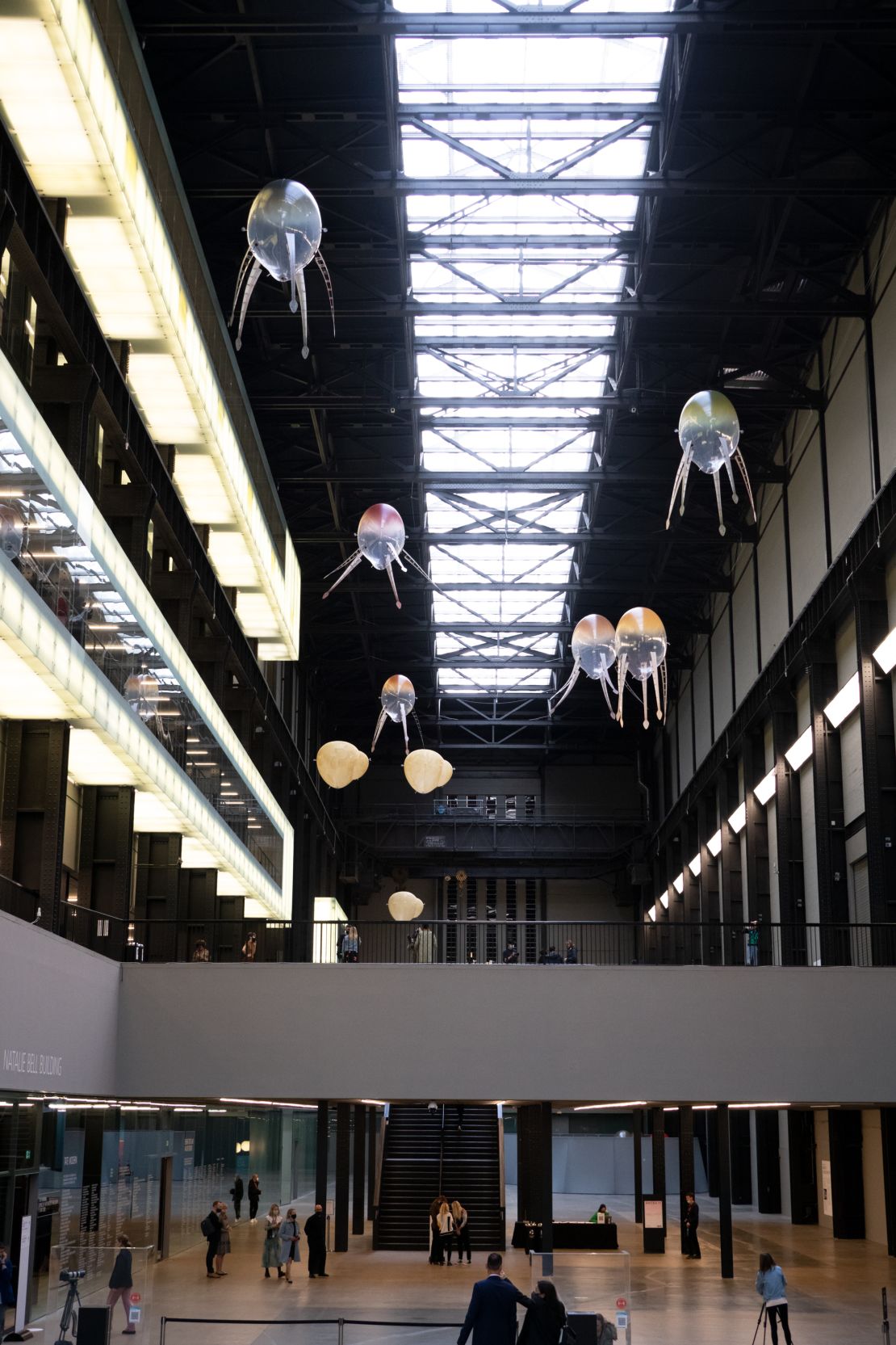 Installation view of "Anicka Yi: In Love With The World" at Tate Modern, London.