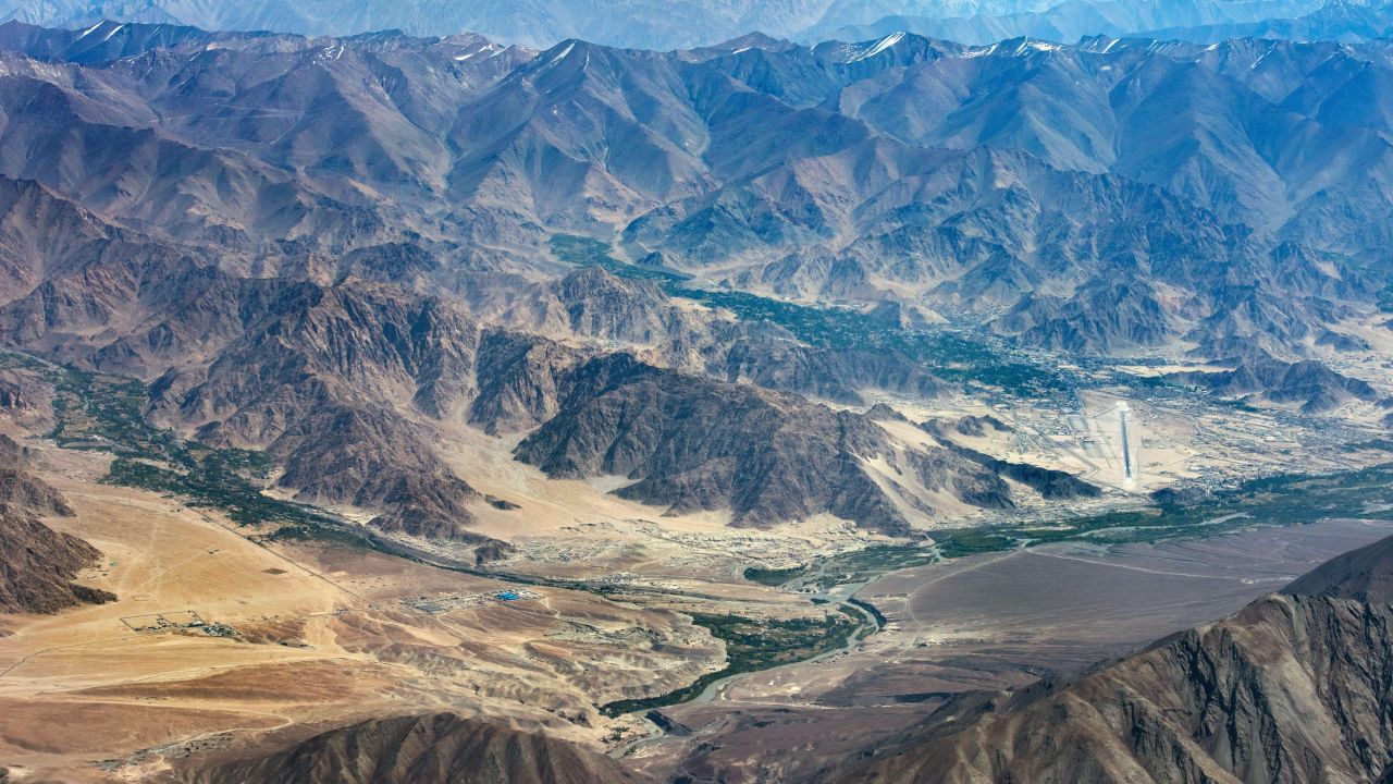Flights to Leh are only scheduled for the mornings.