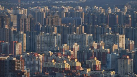 Residential buildings seen in Beijing on Sept. 17, 2021. "Residential property demand in China is entering an era of sustained decline," according to one economist.