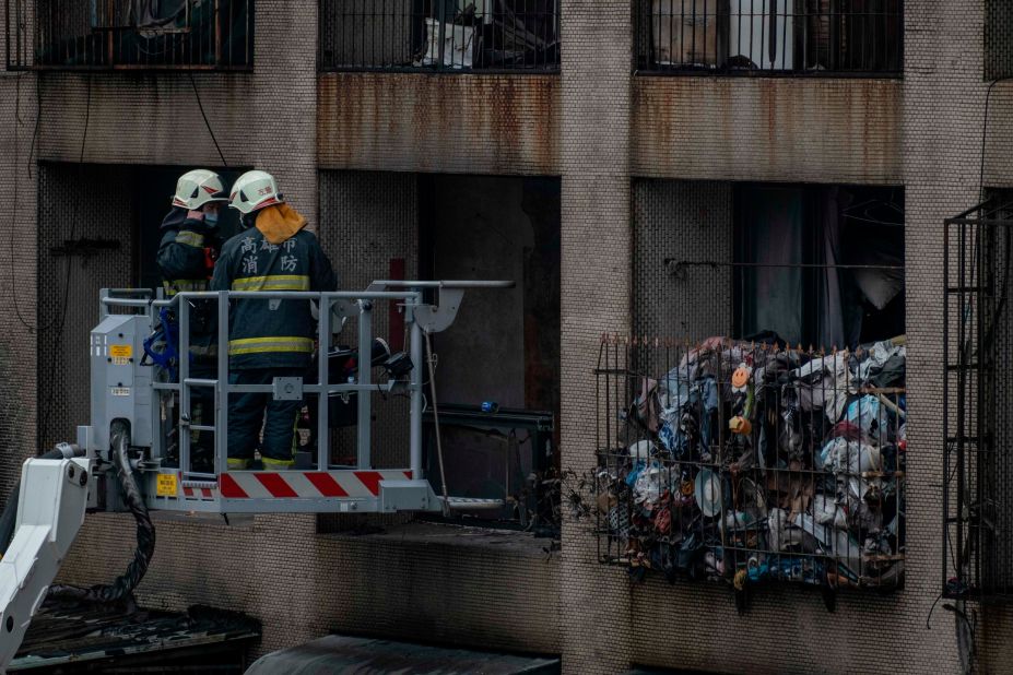 Kaohsiung's mayor told the CNA that the number of casualties was high due to a combination of factors: The fire happened overnight; the majority of residents were elderly; the stairwells were full of debris; and the building materials did not meet fire safety standards.