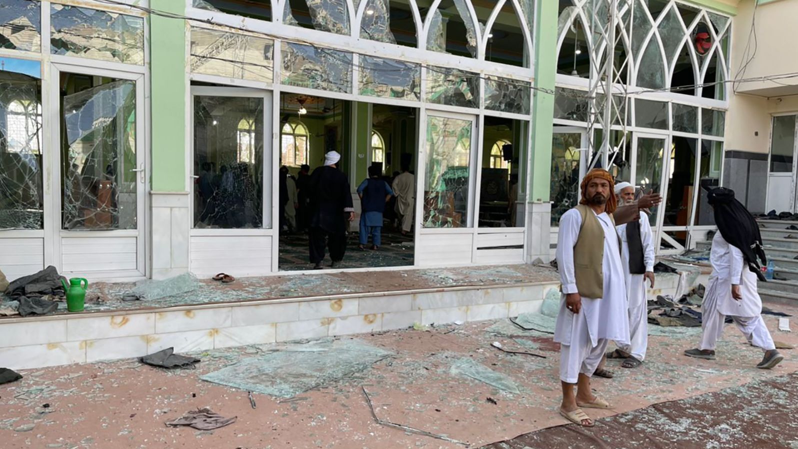 The blast hit a Shia community mosque in Afghanistan's southern Kandahar province on October 15.