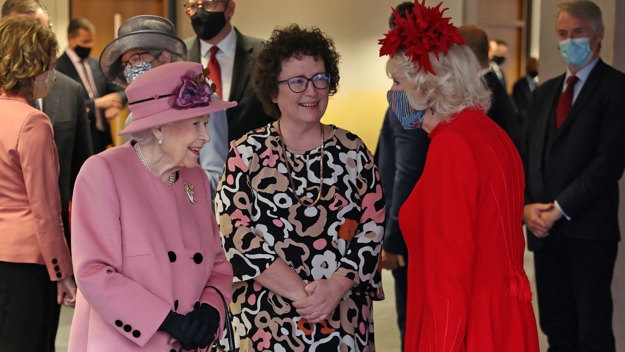 The Queen was speaking with the Duchess of Cornwall and Elin Jones, the Welsh Parliament's presiding officer, when her remarks were caught on tape.