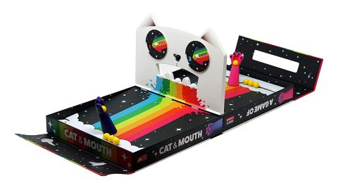 Exploding kitten cat game with mouth