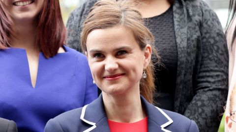 Jo Cox, pictured here in 2015 