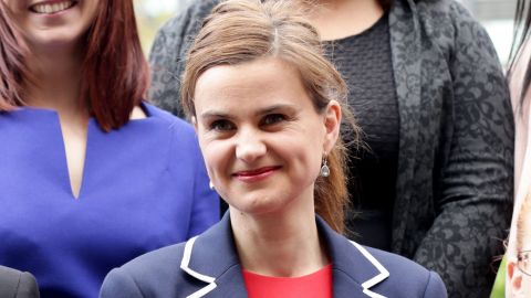 Jo Cox, pictured here in 2015