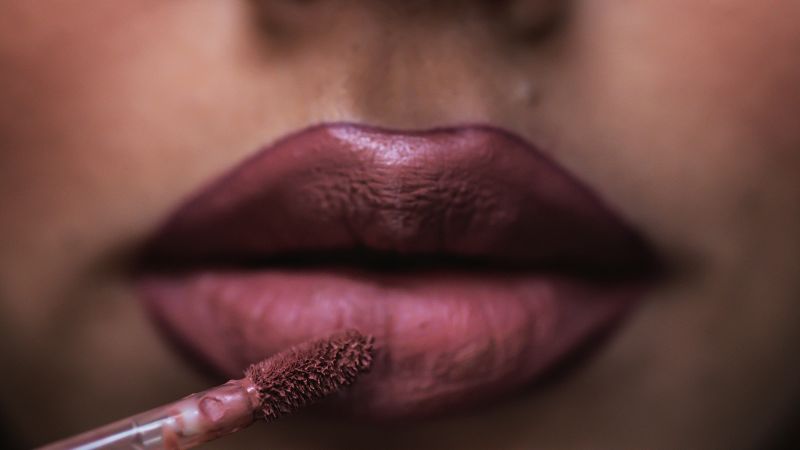 nice lipstick color for dark skin