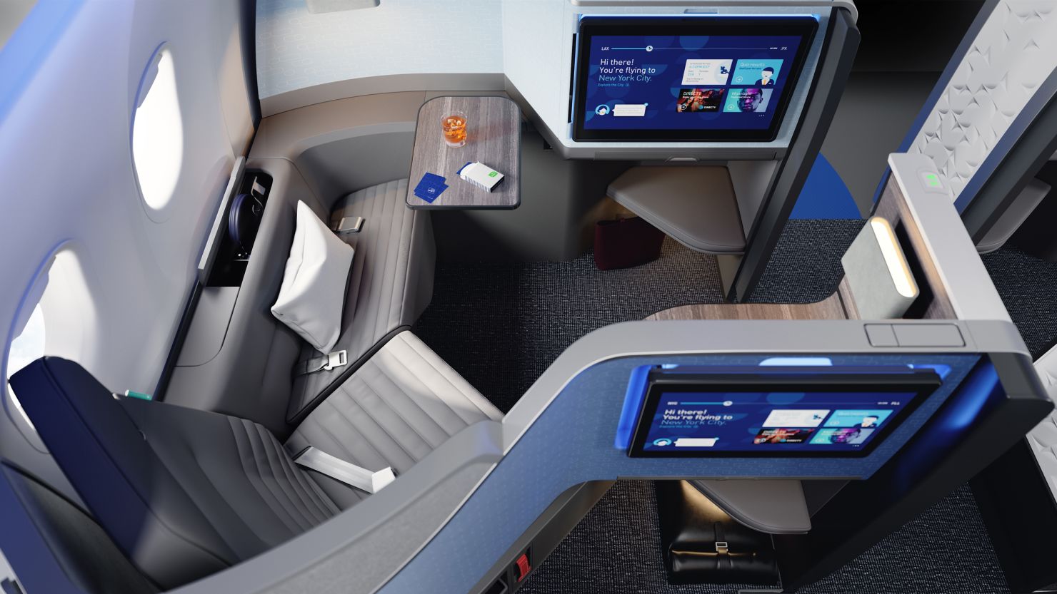 JetBlue's newest-outfitted long-haul aircraft offer an innovative new space. 