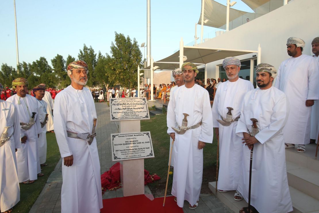 The Oman Cricket Academy in Muscat is inaugurated in November 2018.