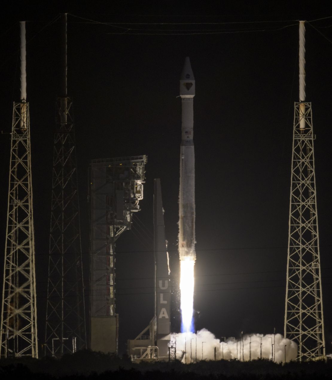 A photo from Lucy's successful launch early Saturday morning.