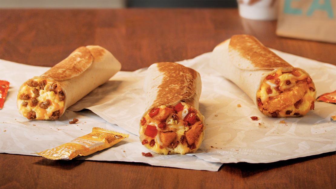Taco Bell is giving away free breakfast burritos Thursday.