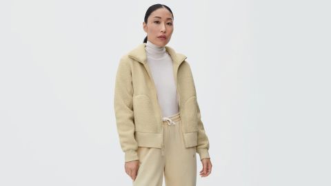 Everlane The ReNew Teddy Bomber