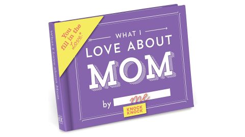 Knock Knock What I Love About Mom Fill-in-the-Blank Journal