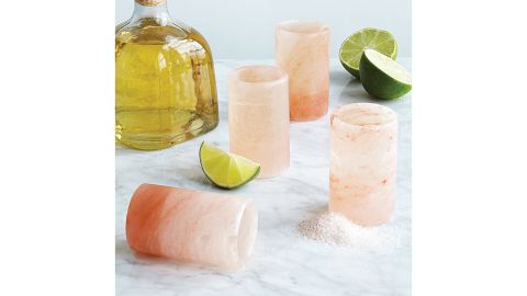 Uncommon Goods Himalayan Salt Tequila Glasses