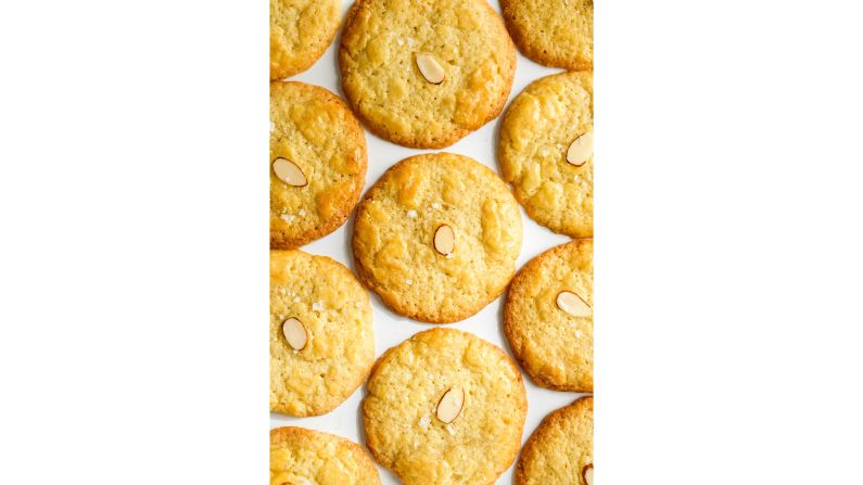 <strong>Grandfather's almond cookies: </strong>Cho's grandparents moved to Cleveland from Hong Kong and opened a Chinese restaurant in the late 1960s. She shares a few family recipes in her new book, including one for her grandfather's almond cookies. 