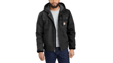 Carhartt Relaxed Fit Washed Duck Sherpa-Lined Utility Jacket