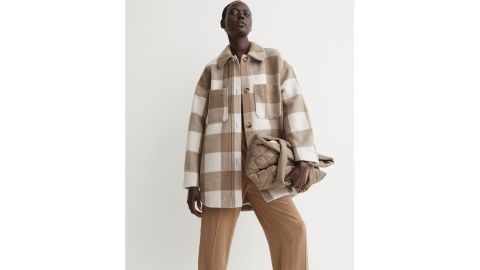 Oversized Shirt Jacket