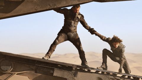 Josh Brolin and Timothee Chalamet in 'Dune.'