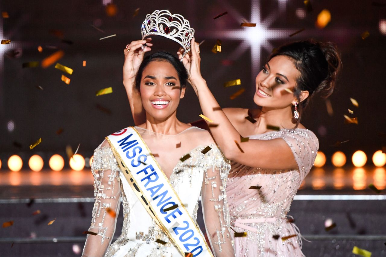 Miss Guadeloupe Clemence Botino is crowned Miss France 2020.
