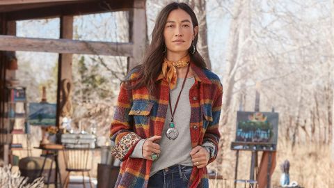 Sundance Legacy Plaid Jacket