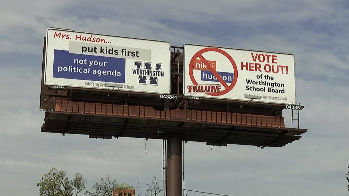 Nikki Hudson says she sees these signs almost every time she leaves her home.