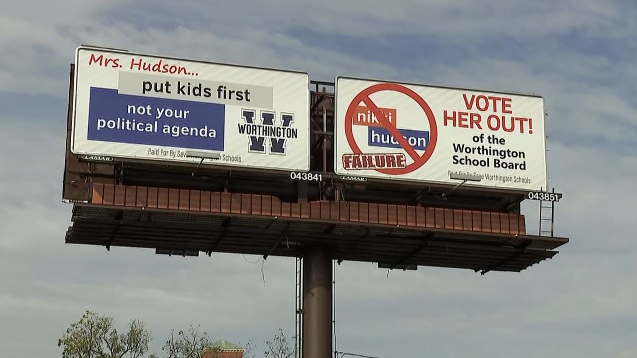 Nikki Hudson says she sees these signs almost every time she leaves her home.