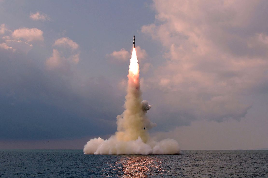 North Korea's official Korean Central News Agency (KCNA) said a new type of submarine-launched ballistic missile was test-fired from an undisclosed location on October 19.